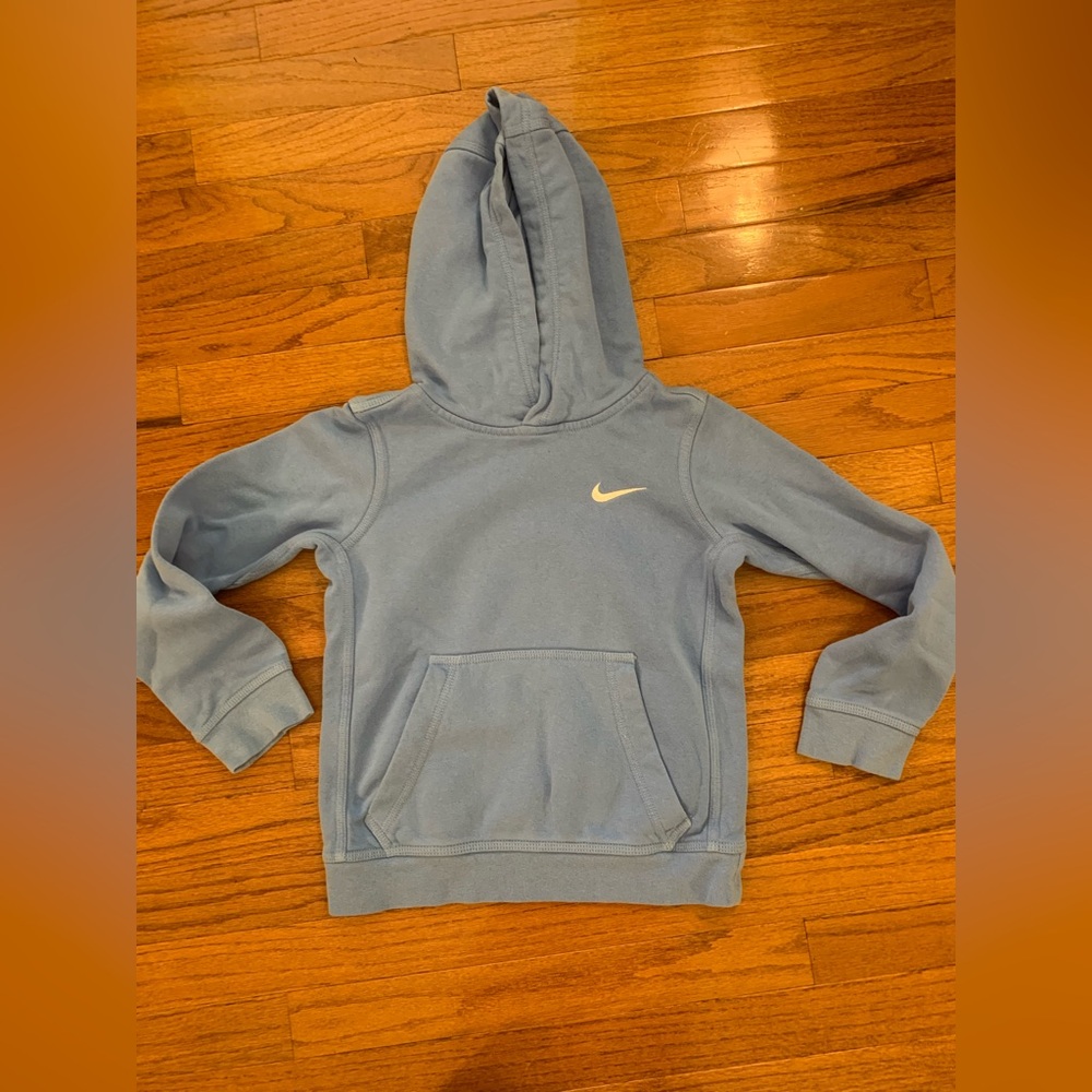 Nike Childrens Hooded Sweatshirt-small-periwinkle